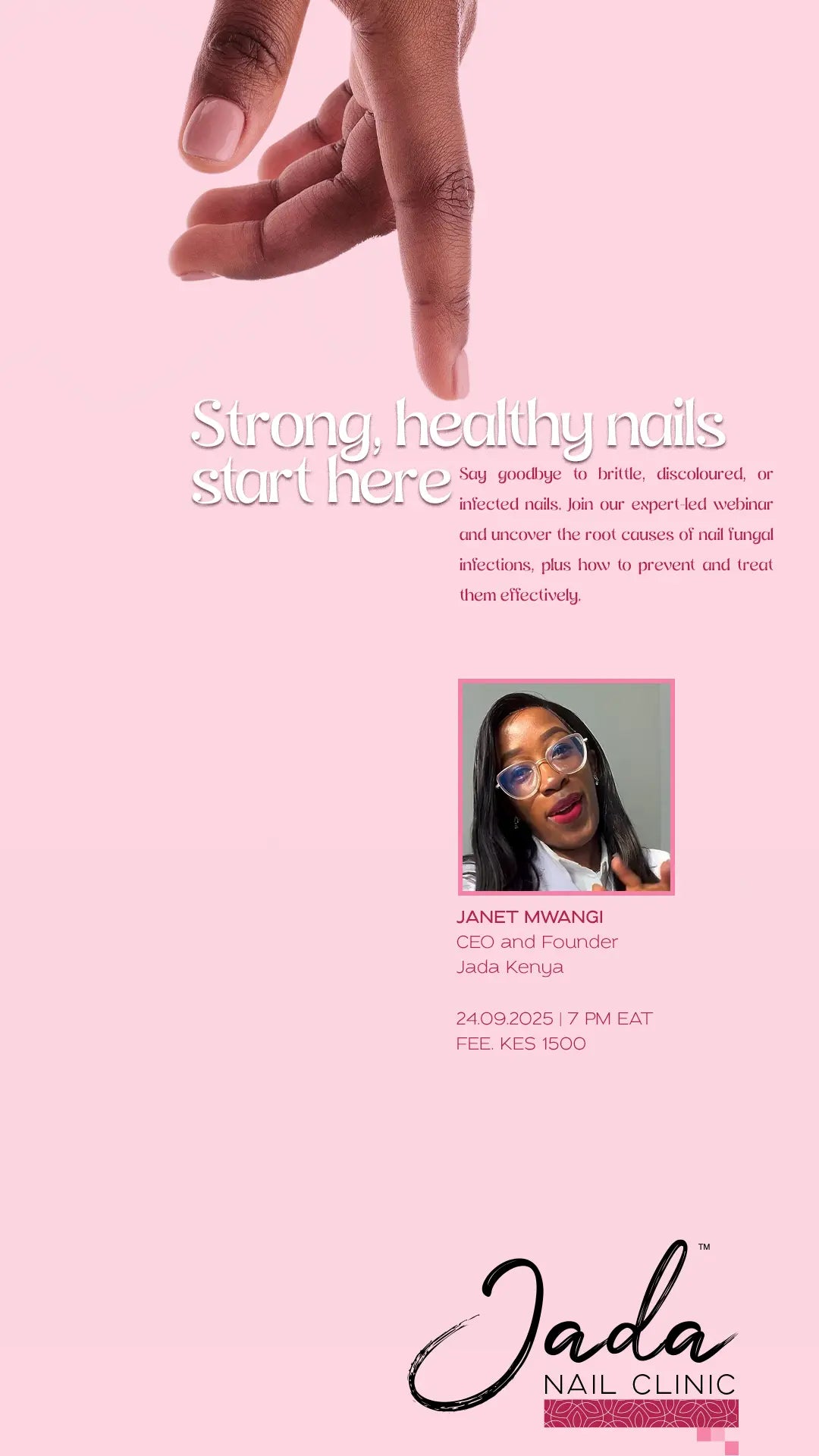 Webinar on Tackling Nail Fungal Infections for Healthy Nails | Jada Kenya